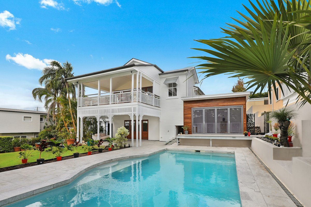 Illustrative residential home exterior